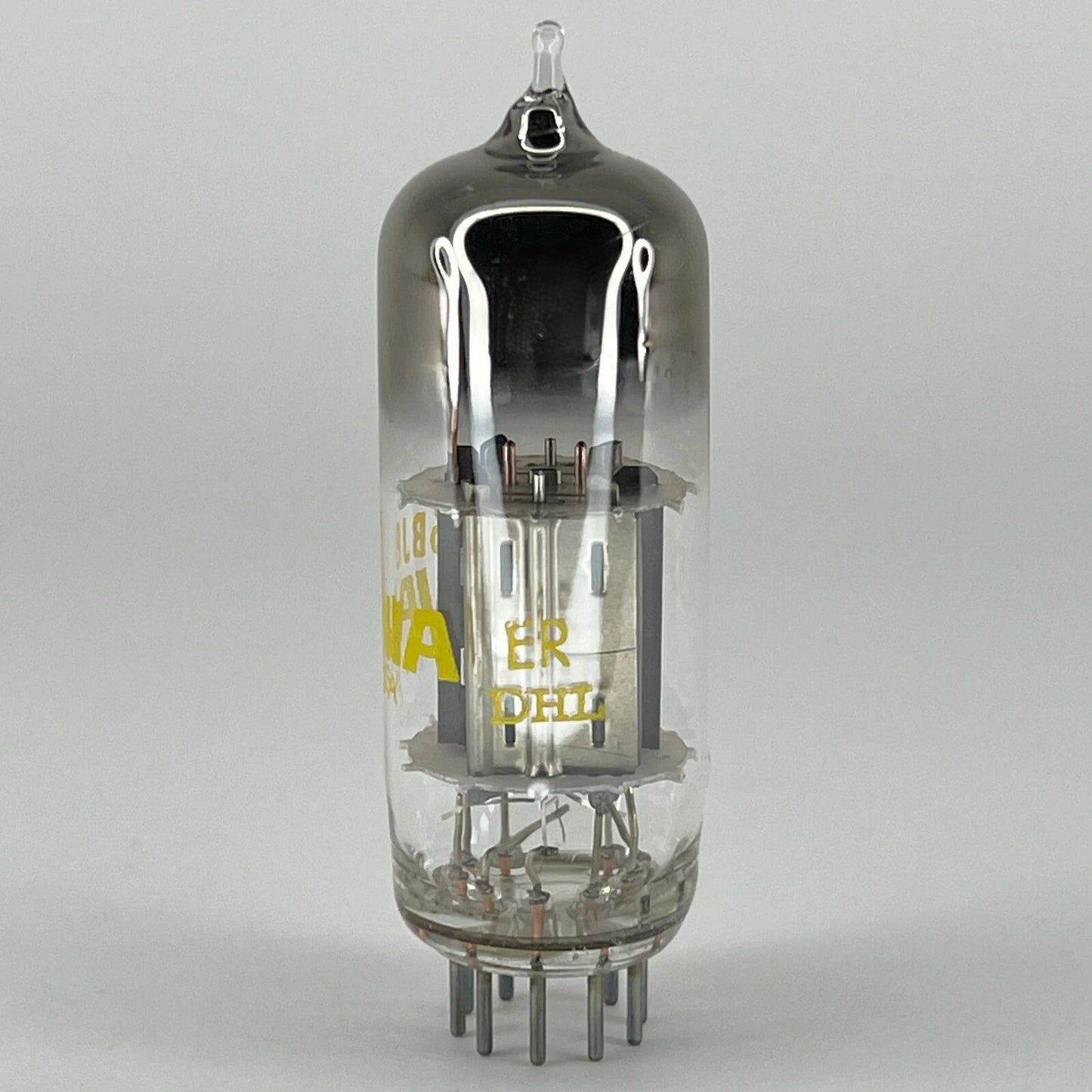 (1) Tested Sylvania 6BJ8 Tube with Box Date Code ER DHL Twin Diode Triode