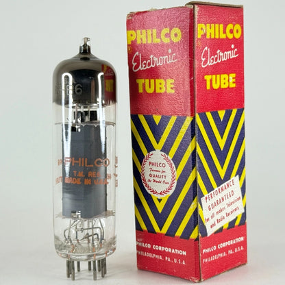 (1) Tested Philco 6HB6 Tube with Box Date Code EXT Power Pentode Tube (b)