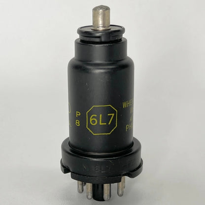 (1) Tested Philco 6L7 Tube Date Code P8 Philco Pentagrid Mixer Vacuum Tube