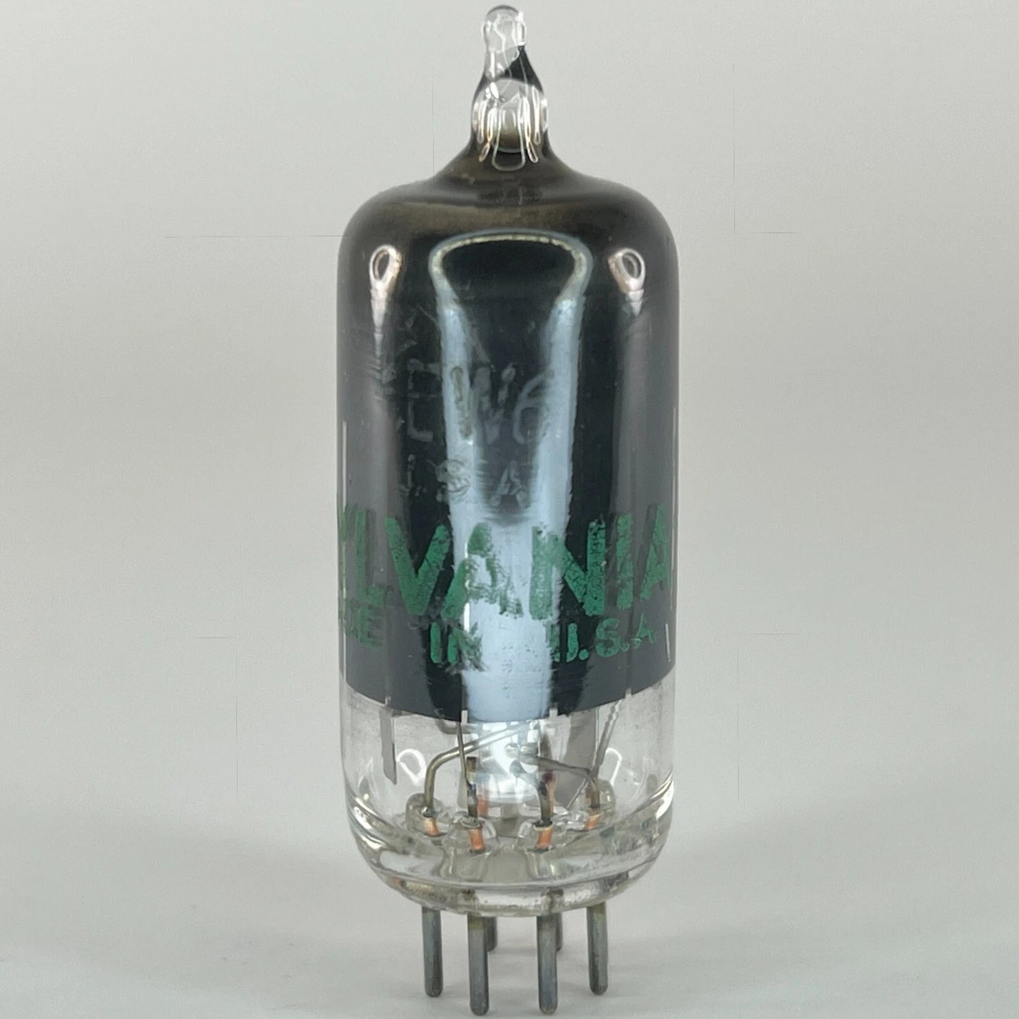 (1) Tested 1955 Sylvania 6EW6 Tube Date Code 548 Sharp Cutoff Pentode Tube