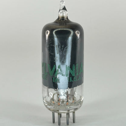 (1) Tested 1955 Sylvania 6EW6 Tube Date Code 548 Sharp Cutoff Pentode Tube