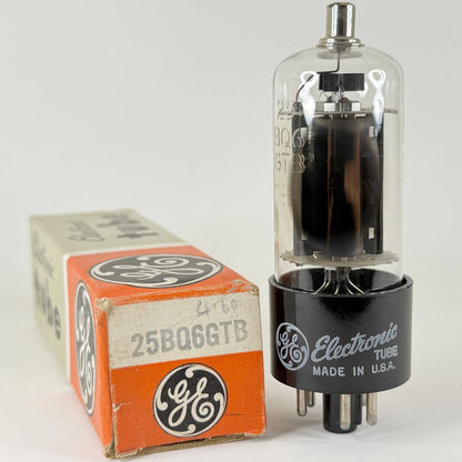 (1) Tested GE 25BQ6GTB Tube with Box Code 59-04 25BQ6 GTB Power Tube