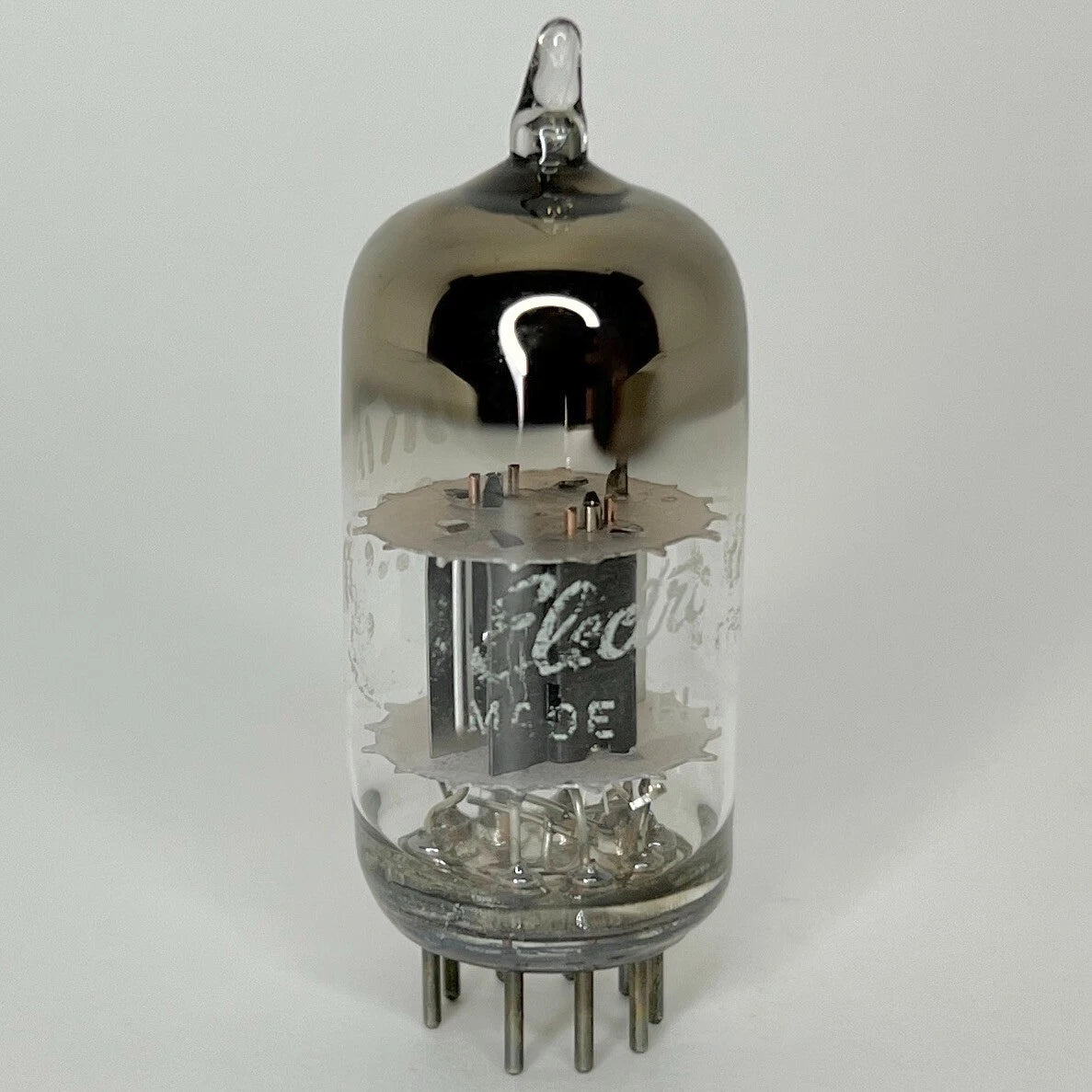 (1) Tested GE 6BK7A Tube General Electric 6BK7 A Tube Medium Mu Twin Triode Tube