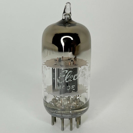 (1) Tested GE 6BK7A Tube General Electric 6BK7 A Tube Medium Mu Twin Triode Tube