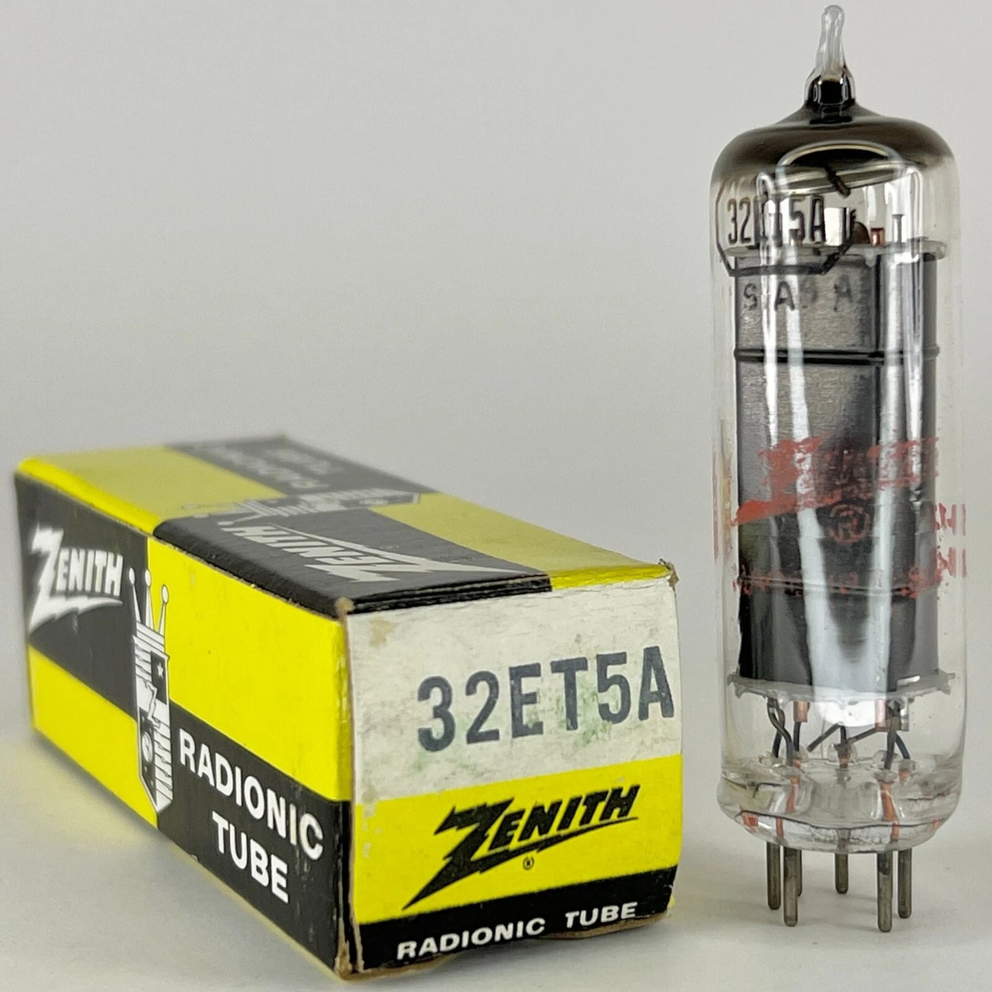 (1) Tested Zenith 32ET5A Tube with Box Date Code 70-13 32ET5 A Power Tube (e)