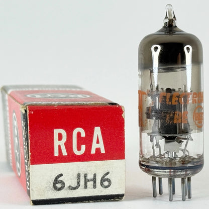 (1) Tested Strong RCA 6JH6 Tube with Box Date Code CA RCA Pentode Vacuum Tube