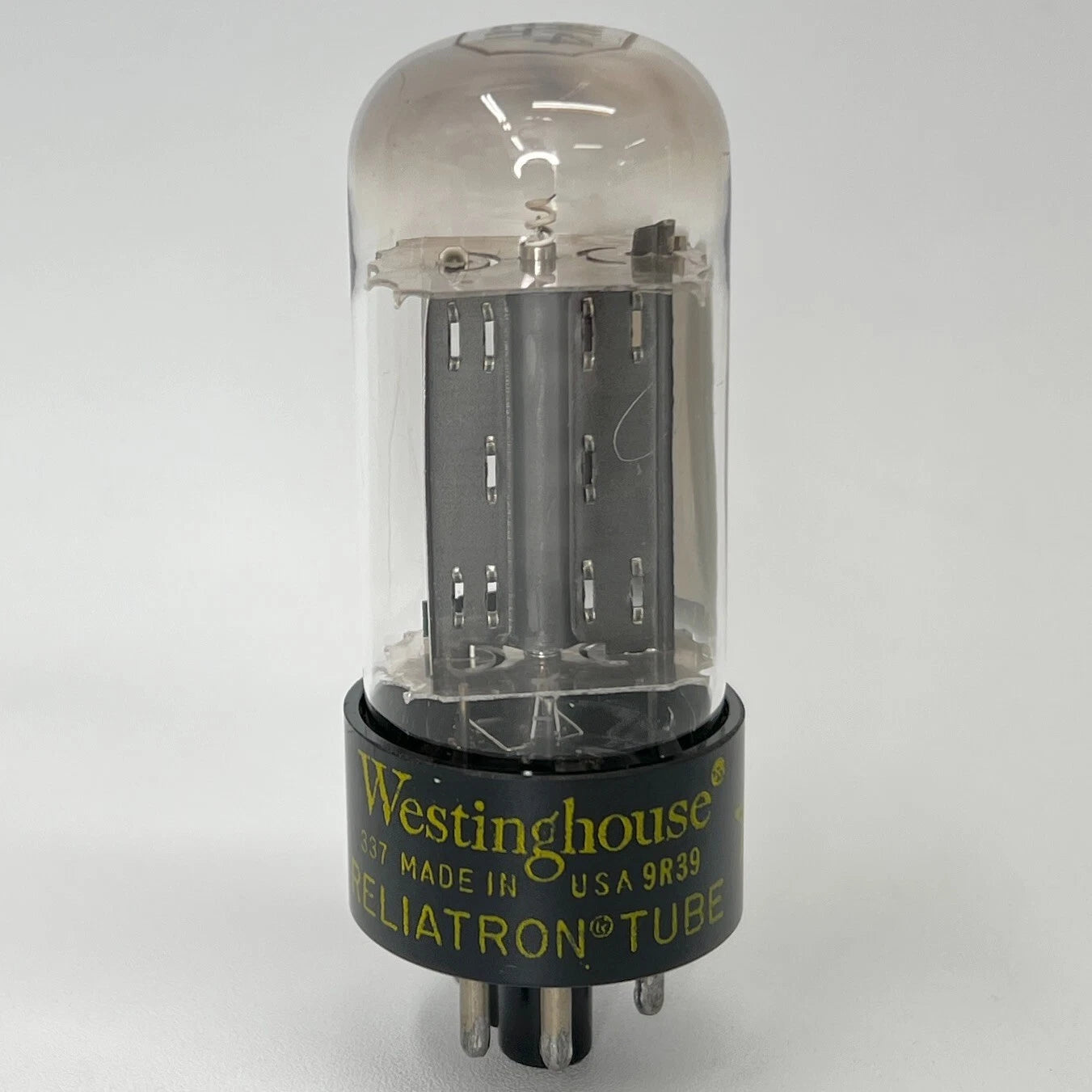 (1) Tested Very Strong Westinghouse 6W4GT Tube Code 9R39 Westinghouse 6W4 GT