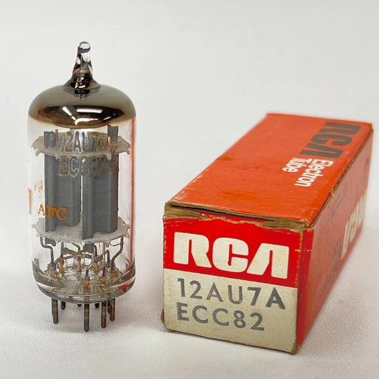 (1) Tested RCA 12AU7A ECC82 Tube Date Code AFC with Box RCA 12AU7 A Tube (b)