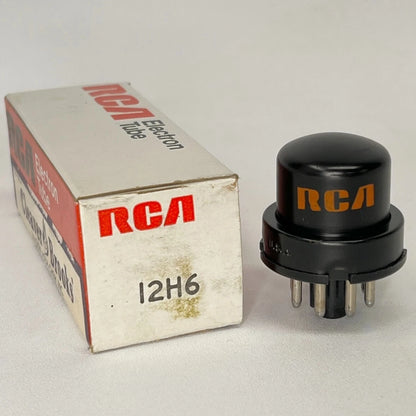 (1) Tested Strong 1970 RCA 12H6 Tube with Cleaver Brooks Box Code DE Diode (a)
