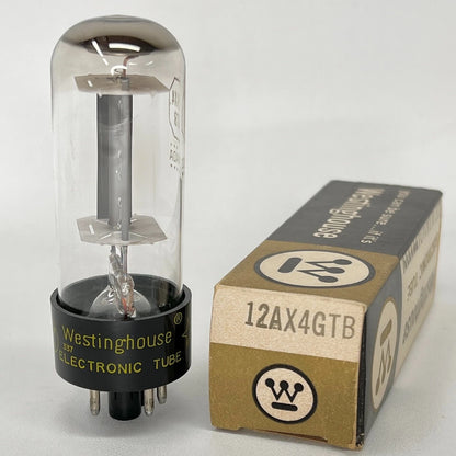 (1) Tested Westinghouse 12AX4GTB Tube with Box Date Code 67-09 Canada 12AX4 GTB