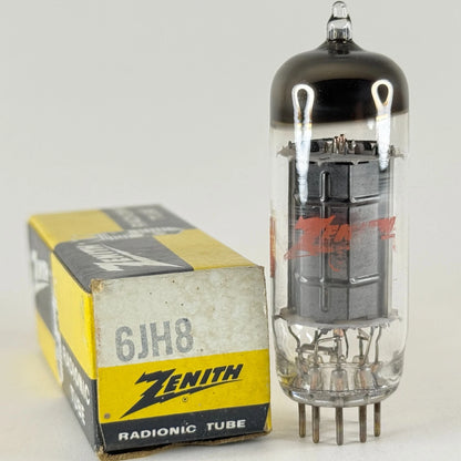 (1) Tested Zenith 6JH8 Tube with Box Date Code 76-43 Beam Deflection Tube
