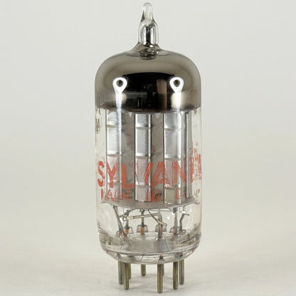 (1) Tested Sylvania 6T8A Tube Date Code ab ESO Triple Diode High Mu Triode Tube