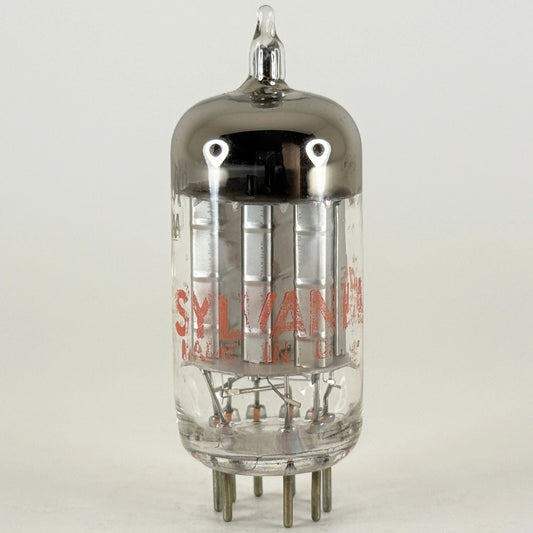 (1) Tested Sylvania 6T8A Tube Date Code ab ESO Triple Diode High Mu Triode Tube