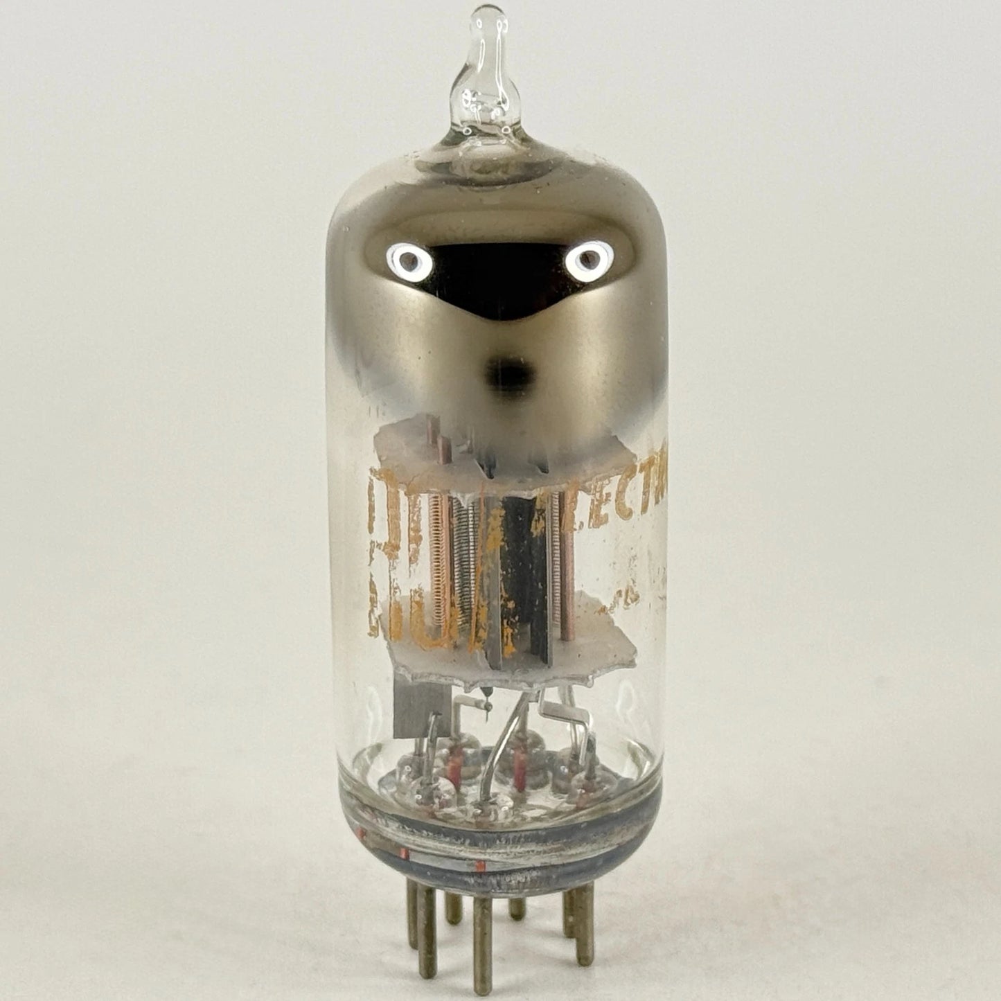 (1) Tested RCA 6J6 Tube Medium Mu Twin Triode Vacuum Tube (a)