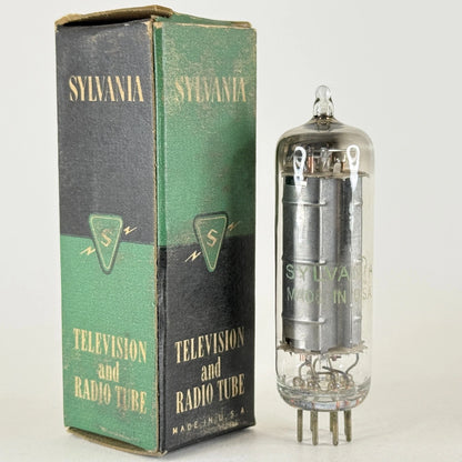 (1) Tested Sylvania 35B5 Tube with Box Date Code 426 Beam Power Output Tube