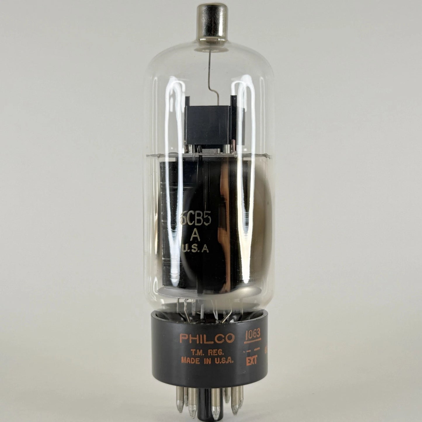 (1) Tested Philco 6CB5A Tube Date Code EXT Philco 6CB5 A Beam Power Vacuum Tube