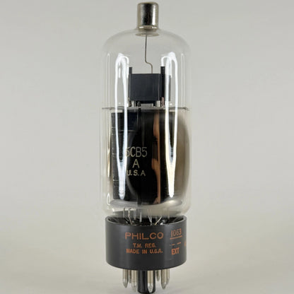 (1) Tested Philco 6CB5A Tube Date Code EXT Philco 6CB5 A Beam Power Vacuum Tube