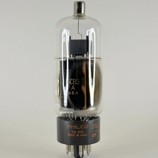 (1) Tested Philco 6CB5A Tube Date Code EXT Philco 6CB5 A Beam Power Vacuum Tube