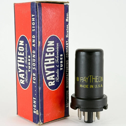 (1) Tested Raytheon 6SH7 Tube with Box Date Code 304 6SH7 Pentode Tube