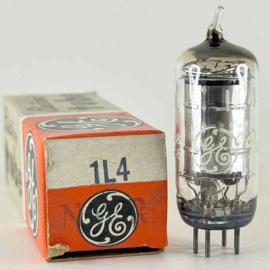 (1) Tested GE 1L4 Tube with Box Date Code 60-48 General Electric Pentode Tube