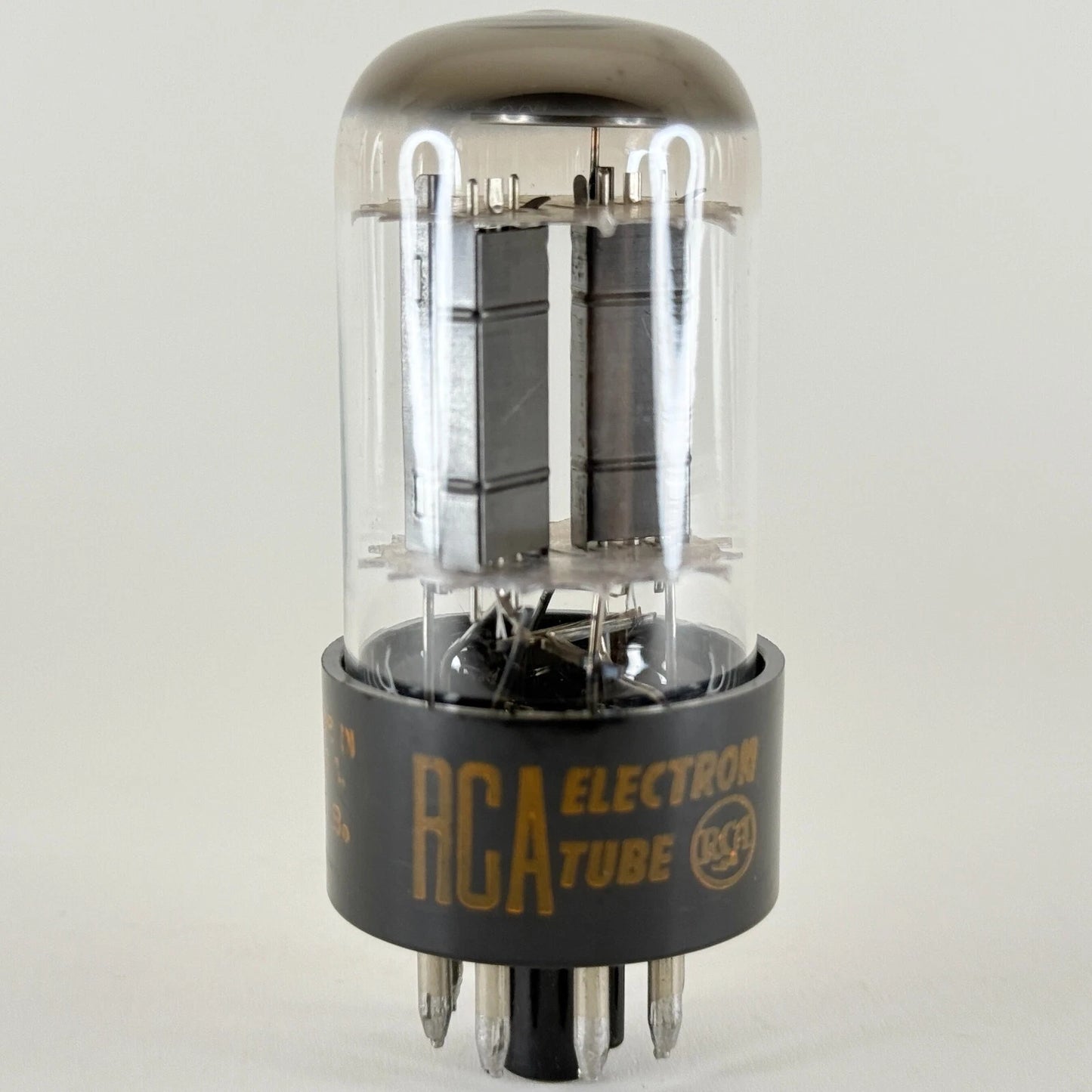 (1) Tested Balanced 1963 RCA 6SN7GTB Tube Code NB Black Plates O Getter 6SN7GT