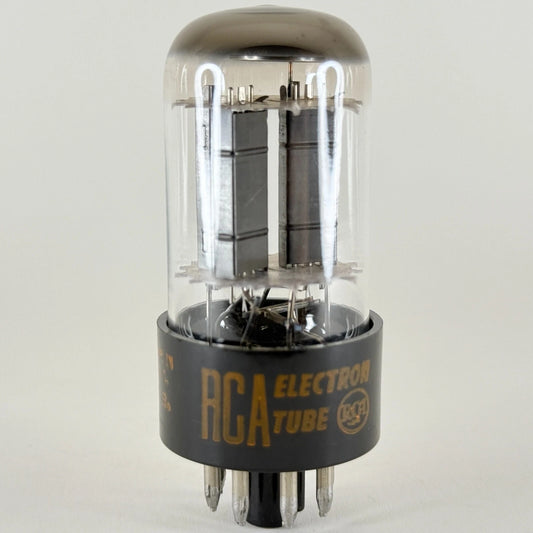 (1) Tested Balanced 1963 RCA 6SN7GTB Tube Code NB Black Plates O Getter 6SN7GT