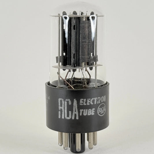 (1) Tested RCA 6SN7GTB Tube Date Code L1 Reinforced Rods Black Plates 6SN7GT